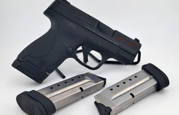 Smith & Wesson (S&W) 40 Shield; Apex Trigger; XS Night Sight; MA OK